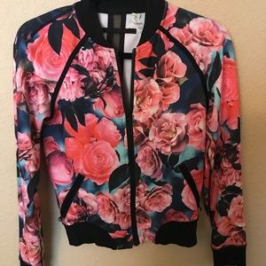 Floral Lululemon Athletica Jacket